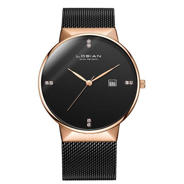 Lei Xuan men's watch ultra-thin waterproof