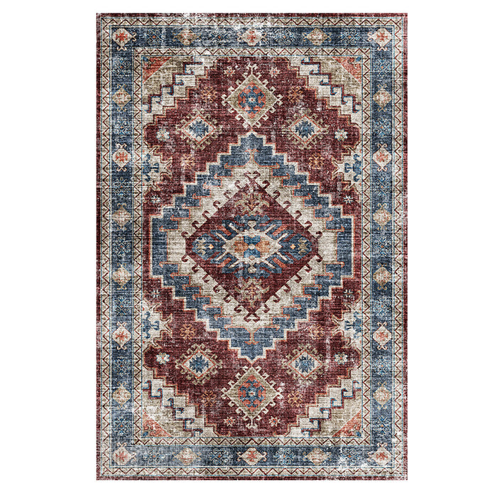 Ethnic Bedroom Persian Chenille Mat