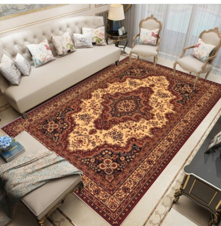 Persian Small Floral Living Room Carpet Turkish-style Carpet European-style Home Carpet Is