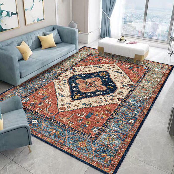 Turkish Ethnic Style Carpet Persian American Style Retro