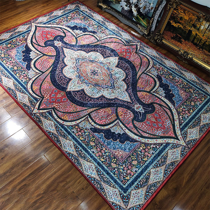 Living Room Coffee Table Vintage Persian Turkish Rug